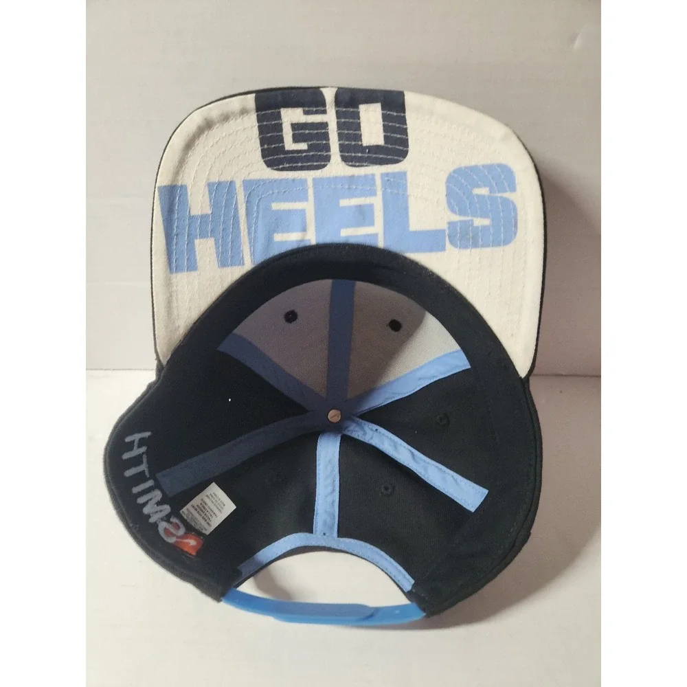 North‎ Carolina Tar Heels Hat SMITH  Men One Size Swoosh Nike Retro Cap Go Heels